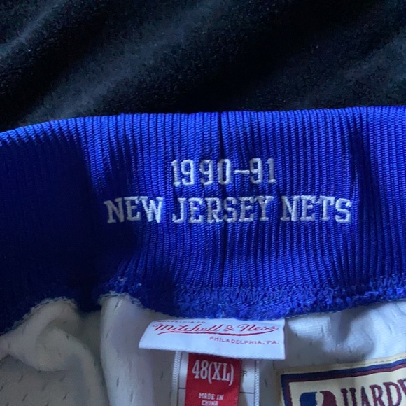 New Jersey Nets 1990-91 Authentic Shorts - Picture 5 of 5